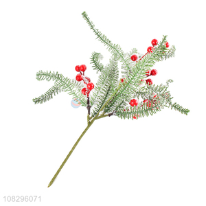 Low price artificial christmas cuttings for wedding party decoration