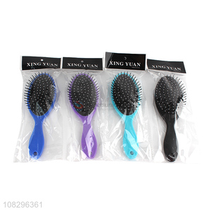 Online wholesale plastic handle massage hair comb brush