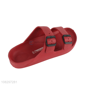 Hot items red fashion casual outdoor slippers for sale