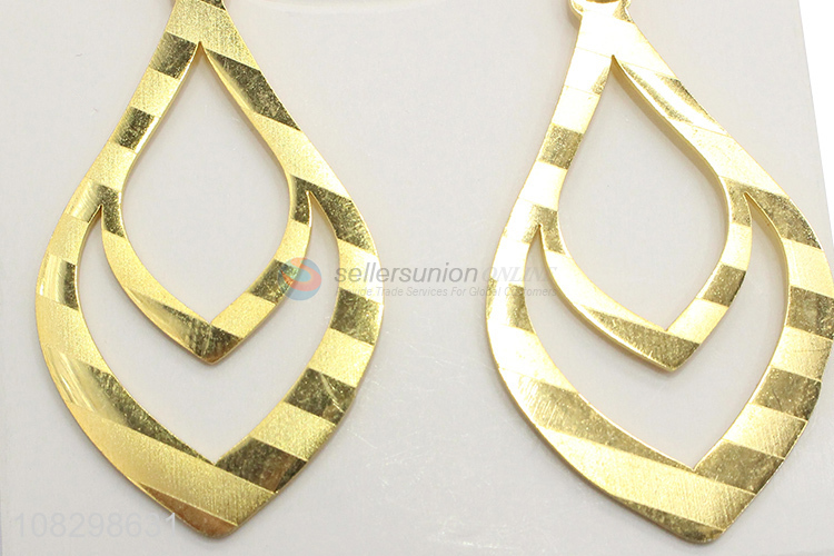 High quality stainless steel statement earrings stud earrings