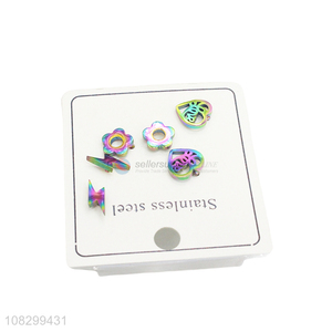 New Arrival Stainless Steel Earrings Fashion Ear Stud