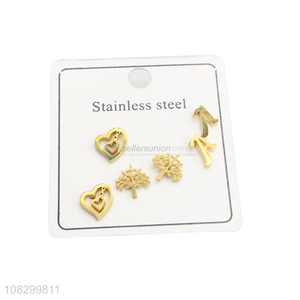 Good Sale Fashionable Ear Stud Stainless Steel Earrings