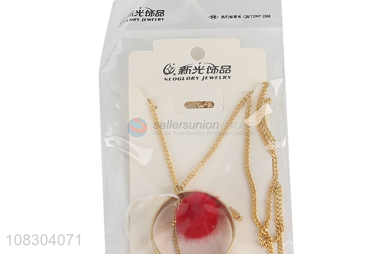 Online wholesale girls temperament necklace fashion necklace