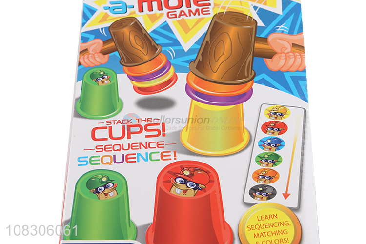 Good quality funny stack molde games for preschool kids