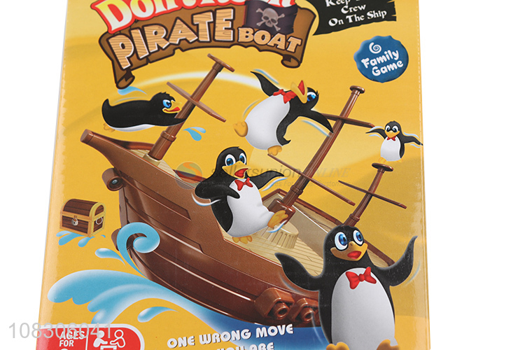 Wholesale from china penguin pirate boat toys family games