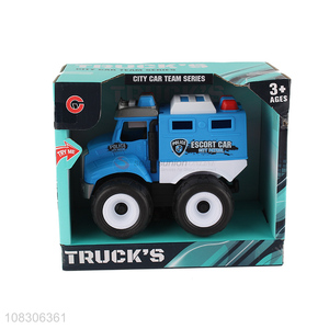 Popular Kids Toy Inertial Police <em>Car</em> With <em>Light</em> And Music