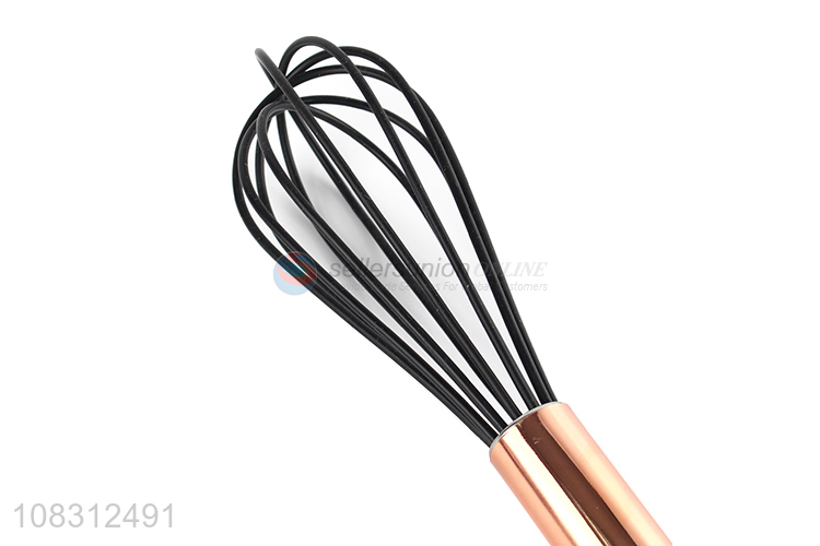 Factory supply stainless steel egg whisk home kitchen baking mixer