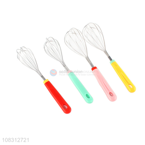 Good sale long handle kitchen egg mixer non-stick egg beater