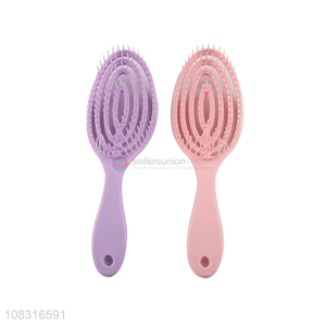 New Design Plastic Hair Comb Massage Hair Brush