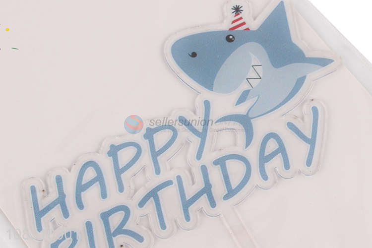 Factory supply cartoon cute happy birthday cake topper for sale