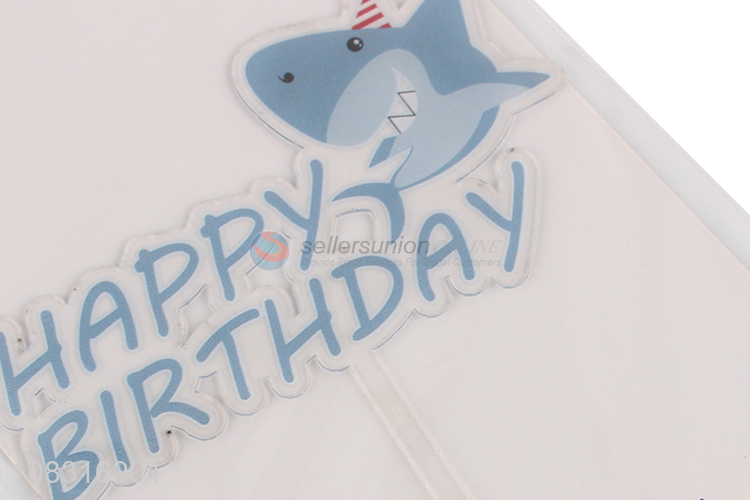 Factory supply cartoon cute happy birthday cake topper for sale