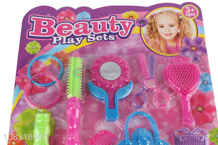 Delicate Design Plastic Girls Beauty Play Set For Kids