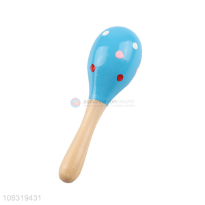 Good Quality Toy Musical Instrument Sand Hammer Wooden Maracas