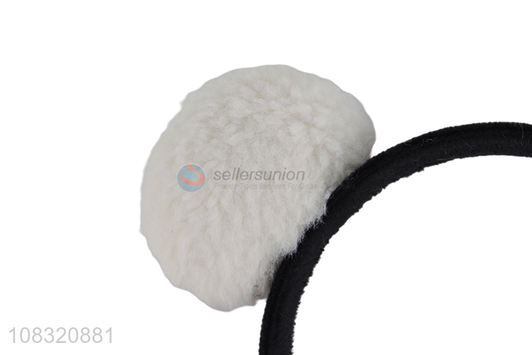 Good quality women girls fluffy hairbands fuzzy headbands