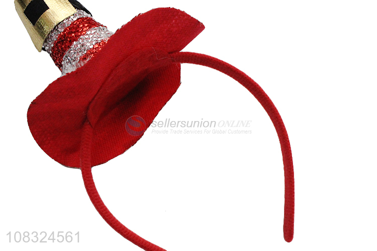 Hot selling Christmas hairband Christmas hair hoop party favors