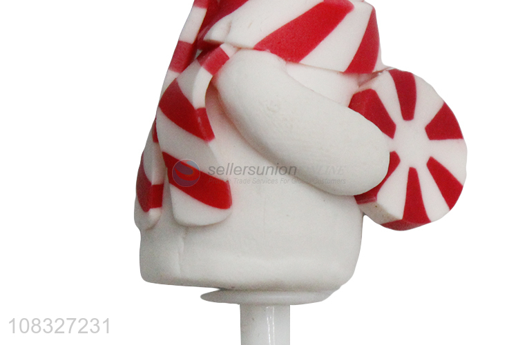 New Arrival Snowman Shape Cake Topper Cute Cake Decoration