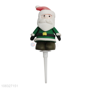 Santa Claus Figurine Polymer Clay Cake Topper Cake Decoration