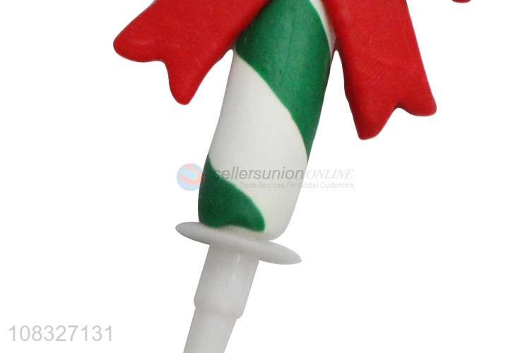 Popular Christmas Walking Stick Cupcake Topper Cake Decoration