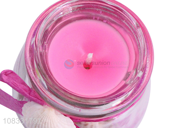 New Products Multicolor Shell Candle Bottle Party Ornament