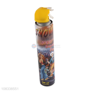 Online wholesale non-toxic holiday festival foam snow spray