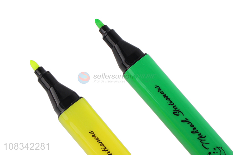 High quality 4pcs highlighter pen marker pen set for sale