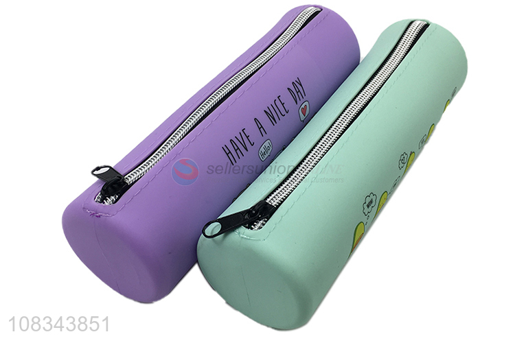 Wholesale Fashion Cylindrical Pencil Case Pencil Bag