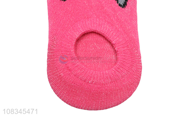 Factory wholesale girls fashion boat socks ankle socks