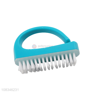 Hot product nail brush plastic nail cleaning brush