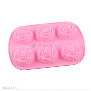 Yiwu wholesale creative rose stencil kitchen cake mould