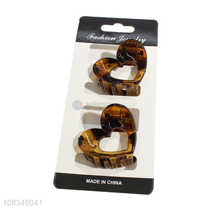 China imports tortoiseshell heart hair claws clips hair clamps