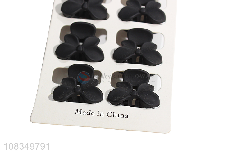 Hot products black bowknot shape women hair claws clips