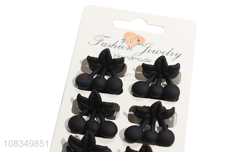 Top products black 6pieces pretty women hair claws for sale