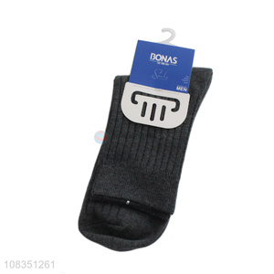 High quality winter warm lightweight cotton crew socks for men