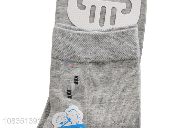 Factory supply men's crew socks winter warm knitted cotton socks