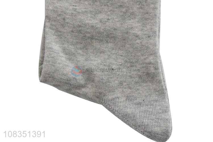 Factory supply men's crew socks winter warm knitted cotton socks