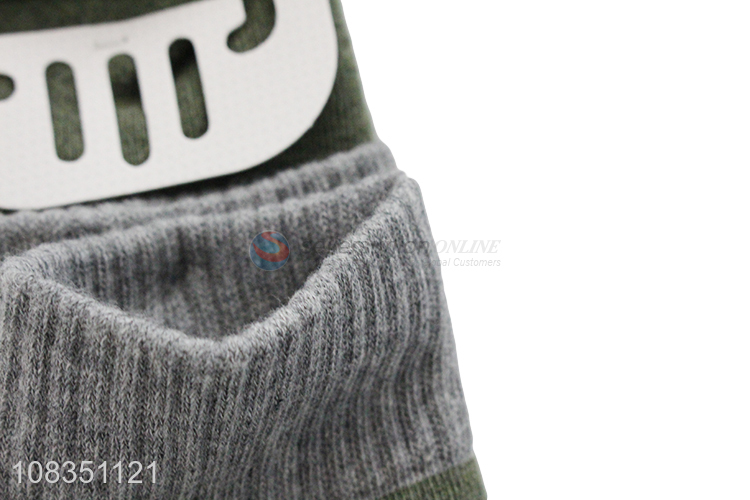 Good price men socks winter warm cotton socks fashion crew socks