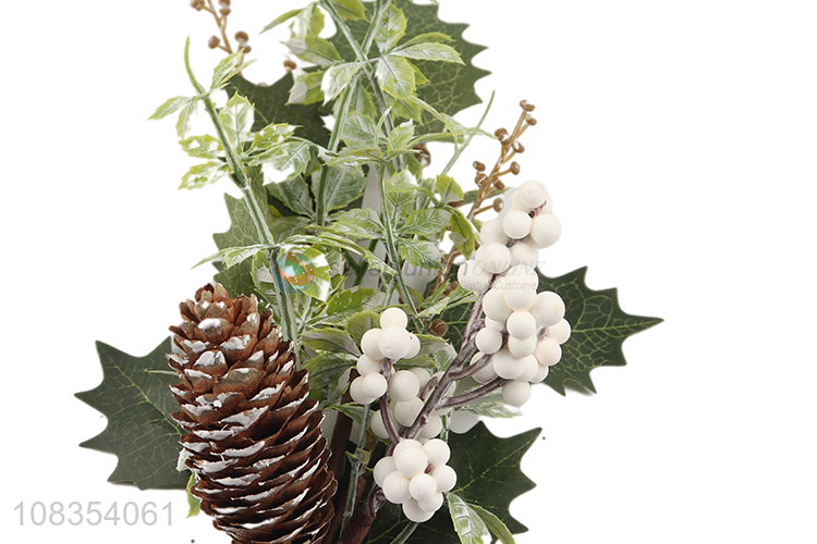 Good quality plastic artificial branch Christmas cuttings