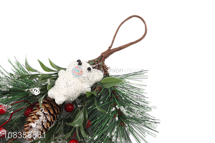 China market hangable Christmas branch decorative picks