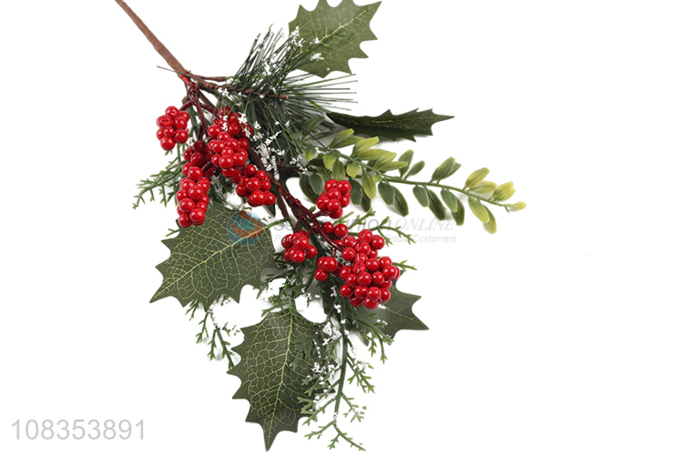 Hot selling Christmas branch artificial decorative plants