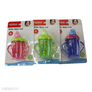 New arrival baby sippy cup plastic water bottle for newborn