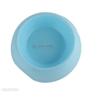 Bottom price anti-slip plastic <em>dog</em> food <em>bowl</em> durable pet water <em>bowl</em>