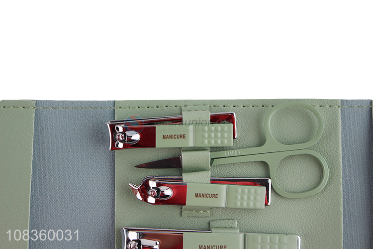 Most popular 12 pieces manicure set stainless steel nail cutter set