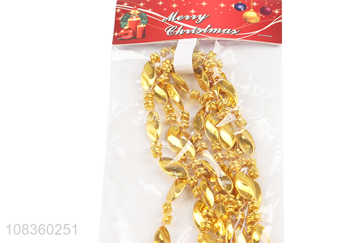 Hot selling creative plastic bead chain Christmas party decoration