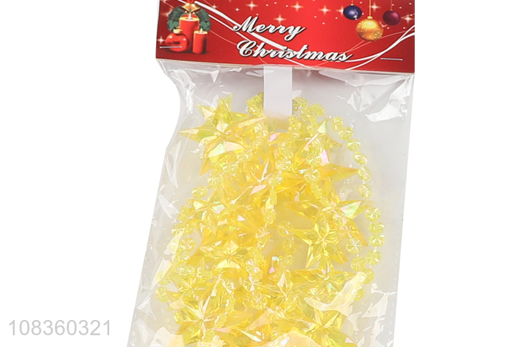 Best selling christmas bead chain christmas decorations