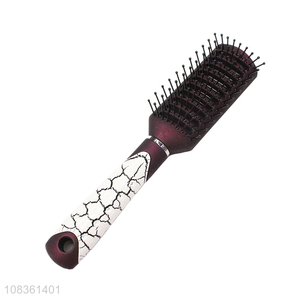 China factory long handle straight hair hairstyling hair comb