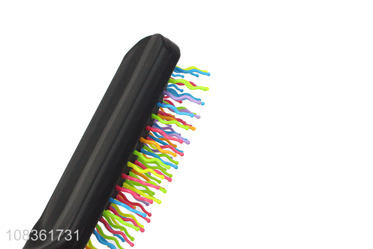 Factory direct sale long handle hairstyling hair comb wholesale