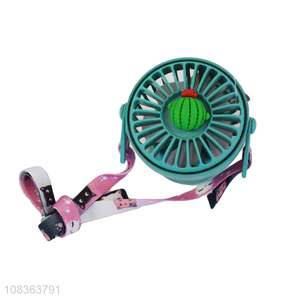 Best selling portable fan personal fan hanging neck fan for girls