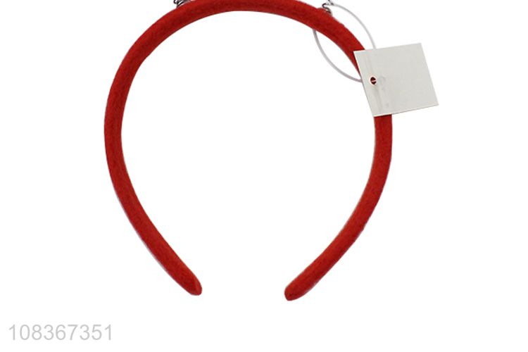 Latest products party supplies Christmas decoration hair hoop