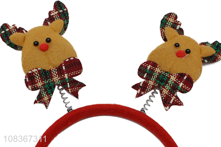 China factory cute design Christmas hair hoop headband for sale