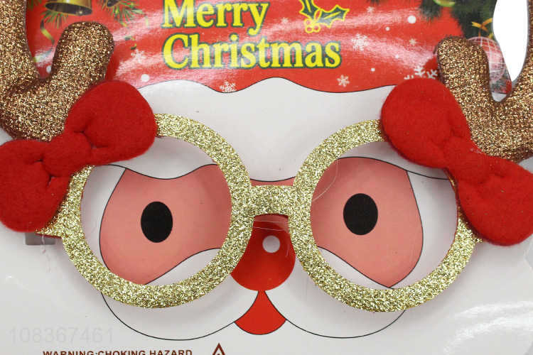 Online wholesale cute design Christmas party glasses